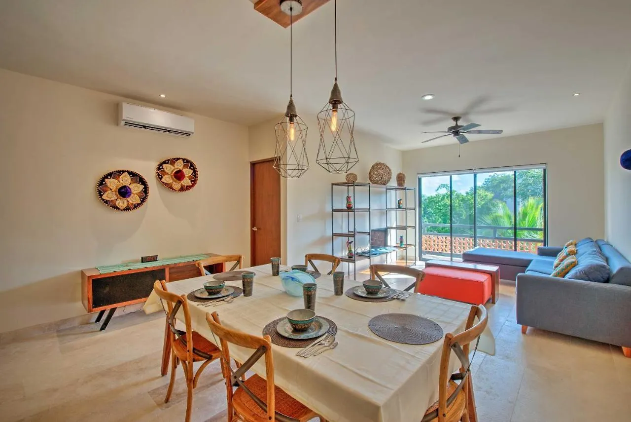Apartment Resort-Style Condo 3 Miles To Historic Tulum Ruins
